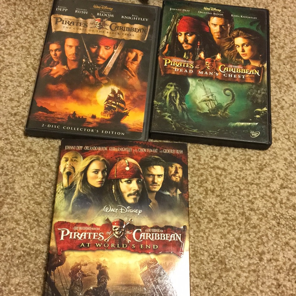 🌸Pirates of the Caribbean movies🌸